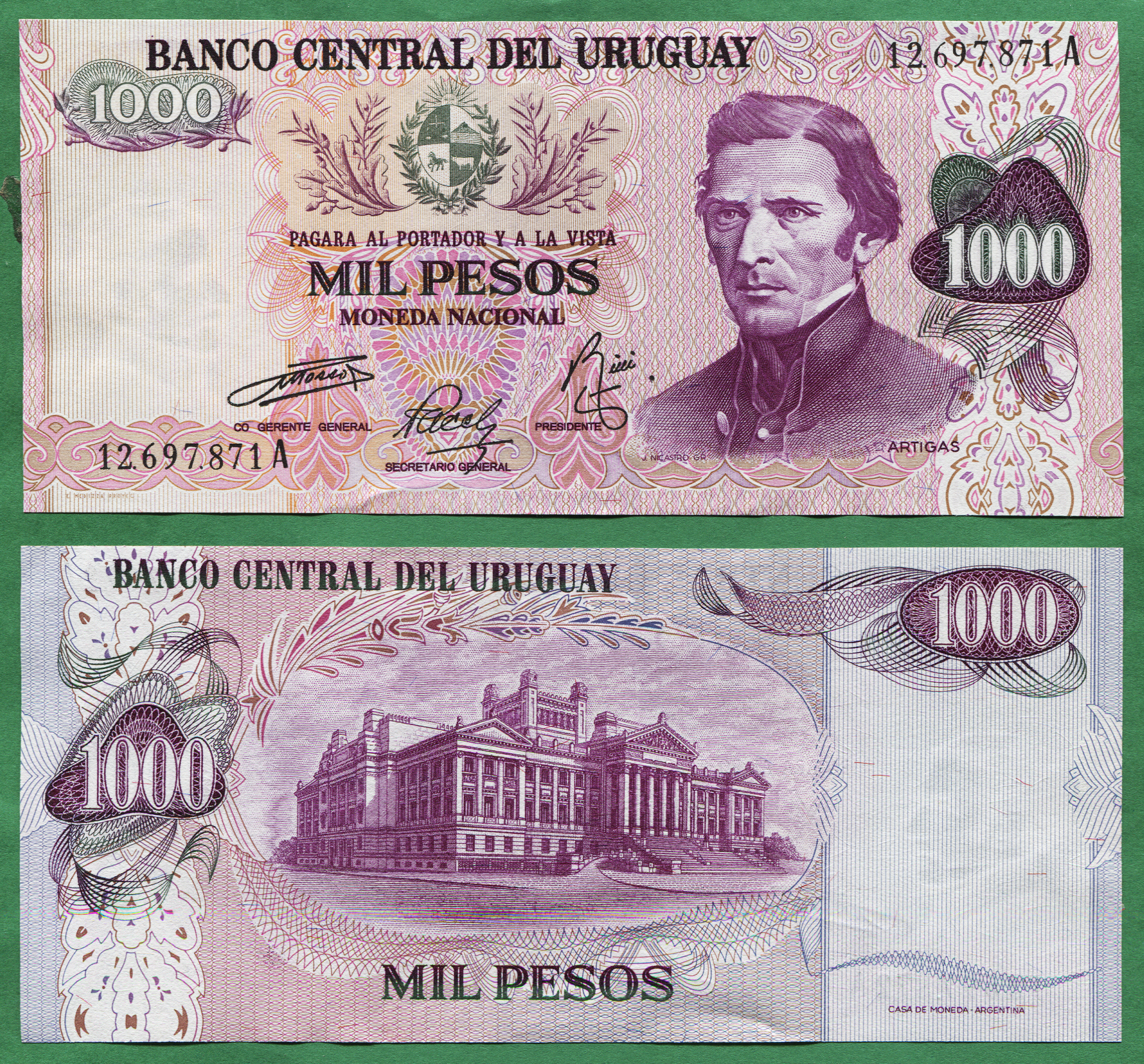 1000 pesos